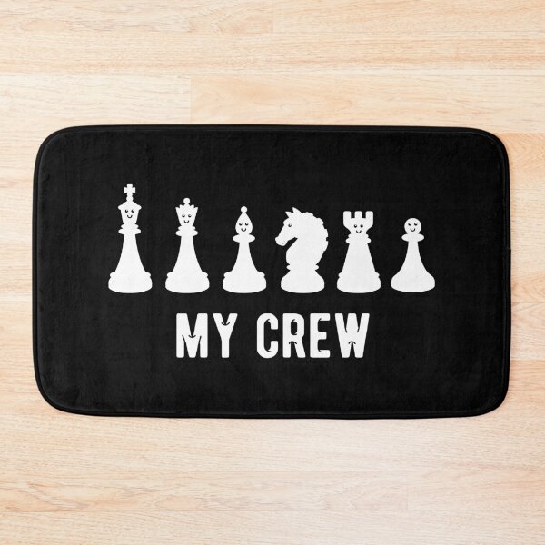 Item preview, My Crew Chess Boardgame Cute Game Pieces Gift designed and sold by haselshirt.