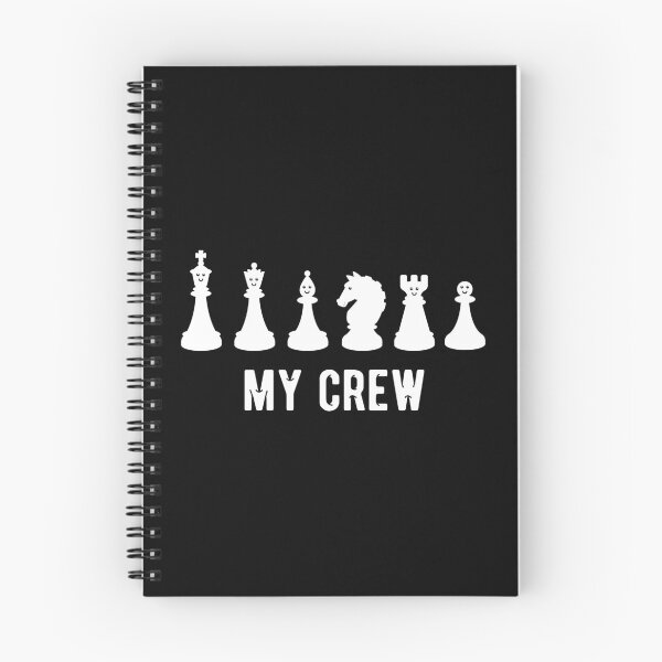 Item preview, My Crew Chess Boardgame Cute Game Pieces Gift designed and sold by haselshirt.
