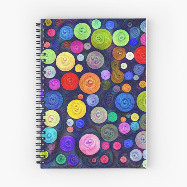Item preview, #DeepDream Color Circles Visual Areas 5x5K v1448448724 designed and sold by blackhalt.