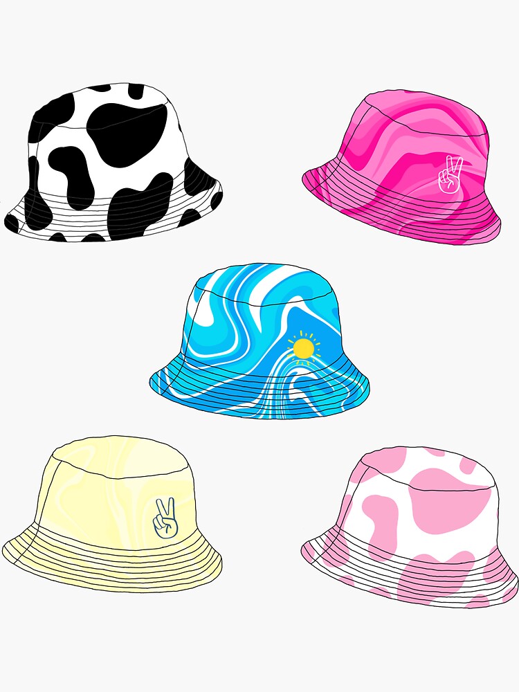 Blue Adult Bucket Hat – COWS