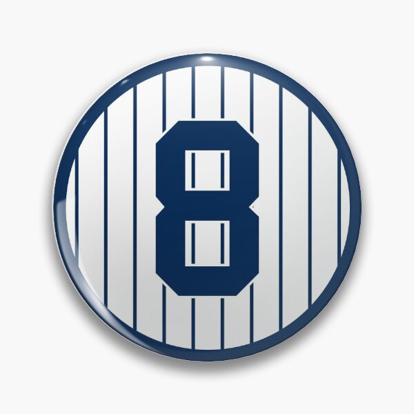 Item preview, Yogi Berra #8 Jersey Number designed and sold by StickBall.