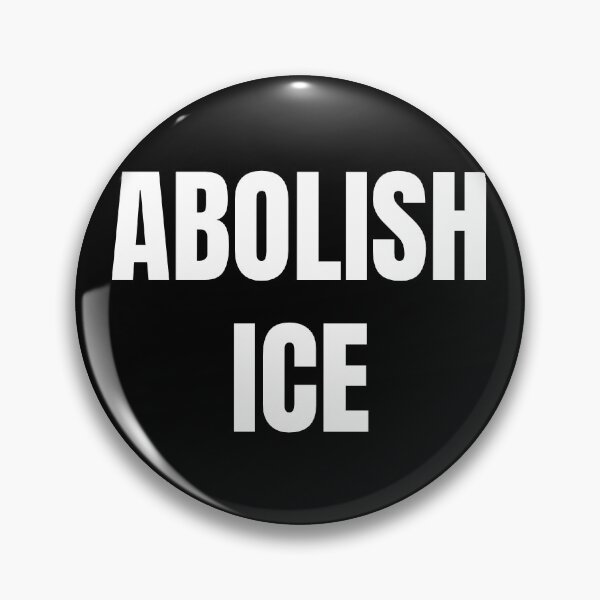 Item preview, Abolish ICE Pin designed and sold by Loonster.