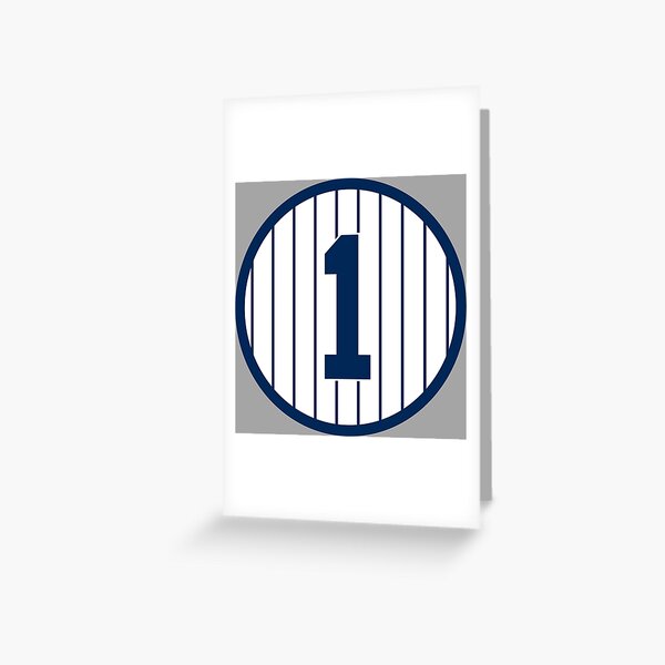 Thurman Munson #15 Jersey Number Greeting Card for Sale by