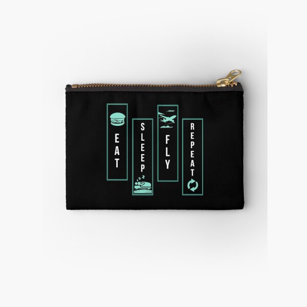 Item preview, Eat Sleep Fly Repeat For A Pilot Aviator graphic designed and sold by AYDreamers.