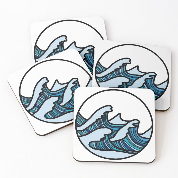 Item preview, Ocean Waves designed and sold by honeybutterfly.