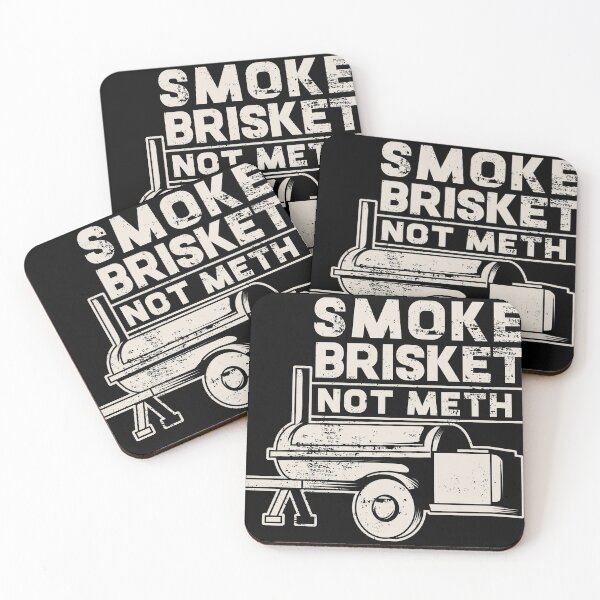 Item preview, Smoke Brisket Not Meth Fun Gift Design product designed and sold by Lisbob.