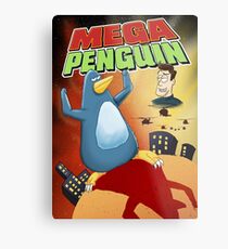Mega Penguin Metal Print