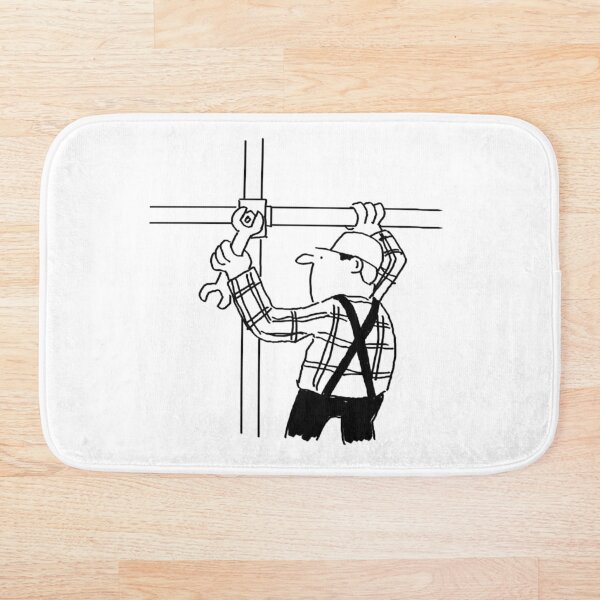 Item preview, Scaffolder at Work designed and sold by NigelSutherland.