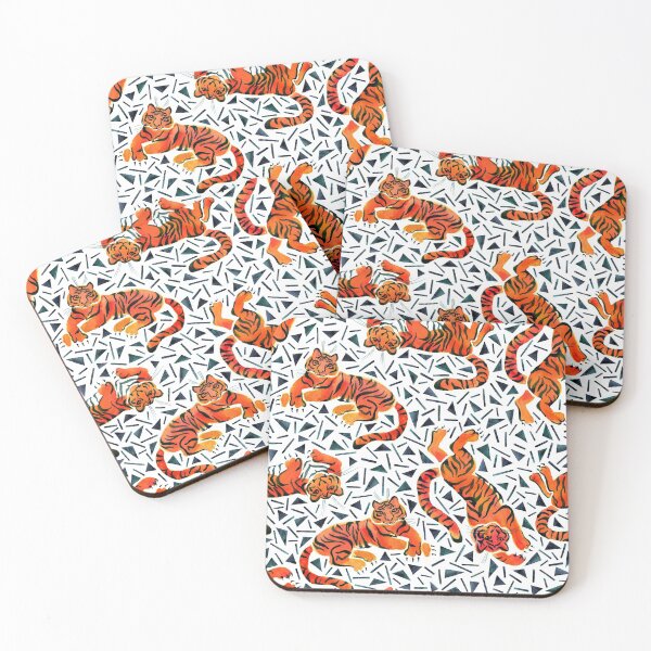 Item preview, Tiger King Pattern Print designed and sold by alainakozyart.