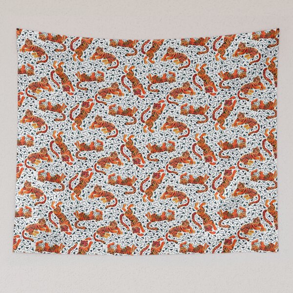 Item preview, Tiger King Pattern Print designed and sold by alainakozyart.