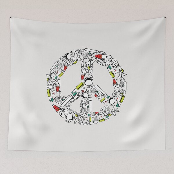 Item preview, Peace Not Guns designed and sold by Nickelparis.