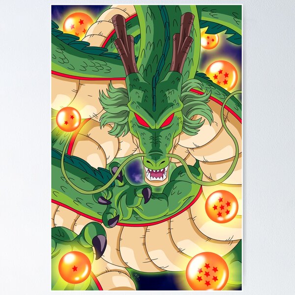 Shenron the Eternal Dragon  Dragões, Dragon ball gt, Foto do dragão