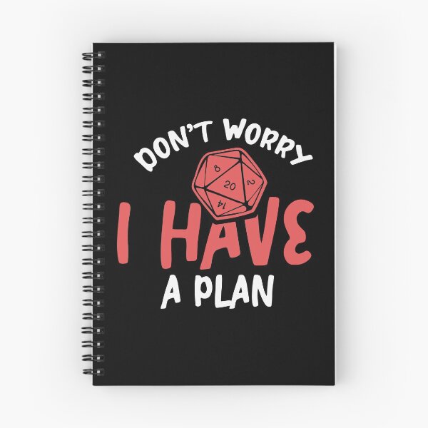 Item preview, Don't Worry I Have a Plan product für einen Tabletop Spieler print designed and sold by AYDreamers.
