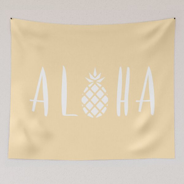 Item preview, Geometric Tropical Pineapple Aloha - Peach designed and sold by MysticMagpie.