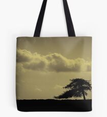 Wind Swept Tree in Nidderdale Tote Bag