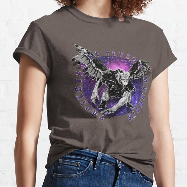Space Vintage Flying Monkeys Wizard of OZ Classic T-Shirt