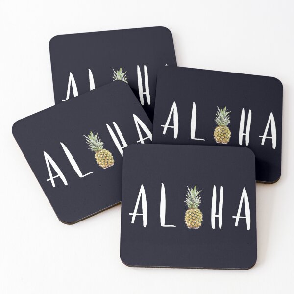 Item preview, Nautical Pineapple Aloha Quote  designed and sold by MysticMagpie.