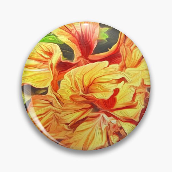Item preview, Hibiscus in Orange designed and sold by JAMMCREATIONS.