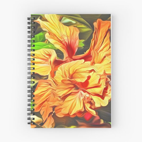 Item preview, Hibiscus in Orange designed and sold by JAMMCREATIONS.
