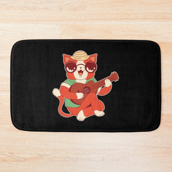 Item preview, ukelele cat  designed and sold by pirminio.