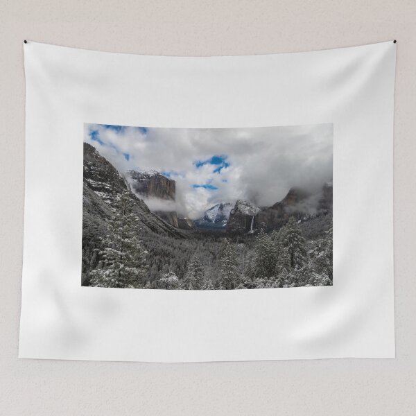 Item preview, Yosemite Tunnel View in Snow designed and sold by nbrandsberg.