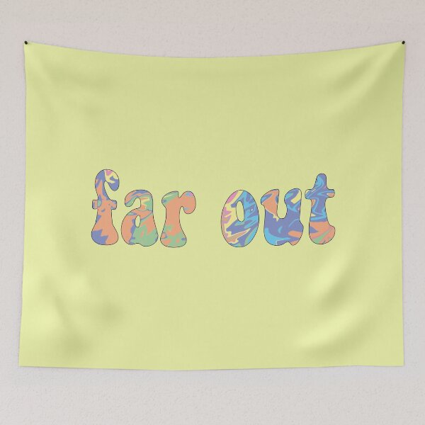Item preview, Far Out Tie Dye Sticker designed and sold by kayleeoconnor.