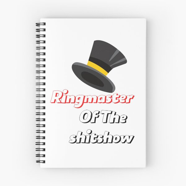 Item preview, Ringmaster Of The Shitshow, Funny Shirt designed and sold by Barwane Products.