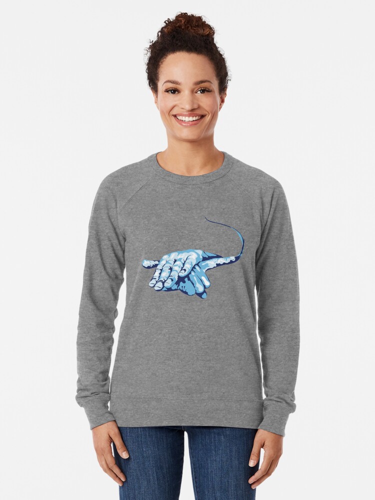 Alternate view of Stingray Hand Signal Lightweight Sweatshirt