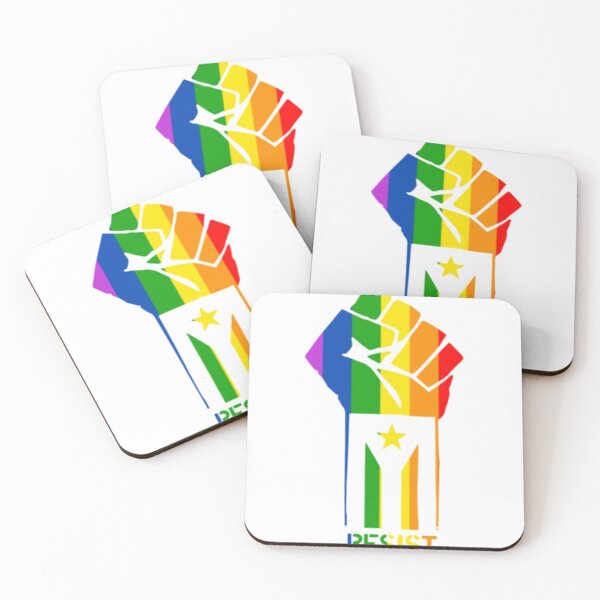 Item preview, LGBT Resist Fist designed and sold by jettzelfelix.