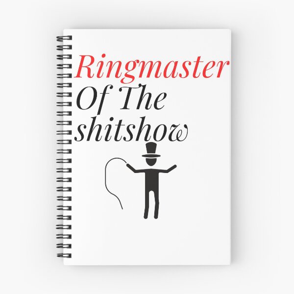 Item preview, Ringmaster Of The Shitshow, Funny Shirt designed and sold by Barwane Products.