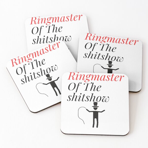 Item preview, Ringmaster Of The Shitshow, Funny Shirt designed and sold by Barwane Products.
