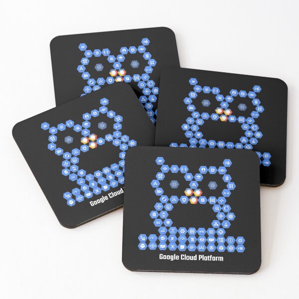 Item preview, Google Cloud Platform Elements Owl - On Black designed and sold by clubtee.