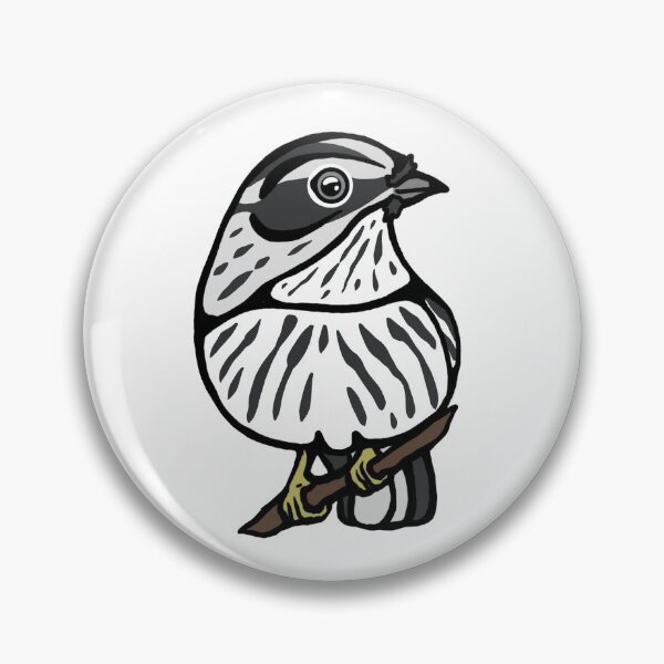 Item preview, Black and White Warbler Graphic designed and sold by NewWorldAster.