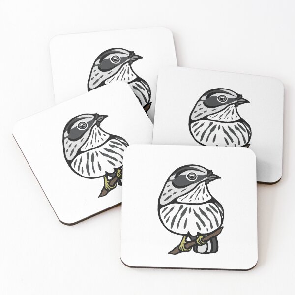 Item preview, Black and White Warbler Graphic designed and sold by NewWorldAster.