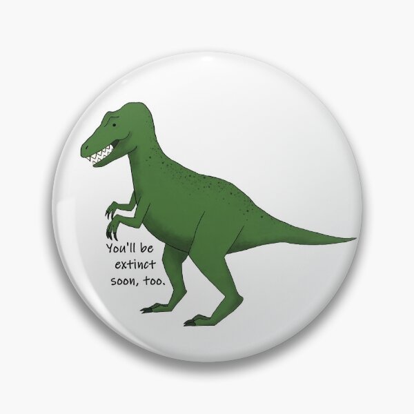 Item preview, Cute Impolite T-Rex designed and sold by GrousyGirl.