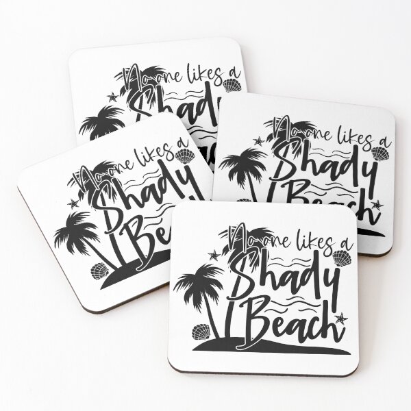 Item preview, No one likes a Shady Beach designed and sold by purpleblobart.