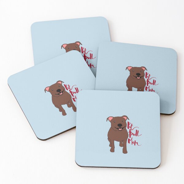 Item preview, Pitbull mamá pitbull marrón designed and sold by Sarahgranchelli.