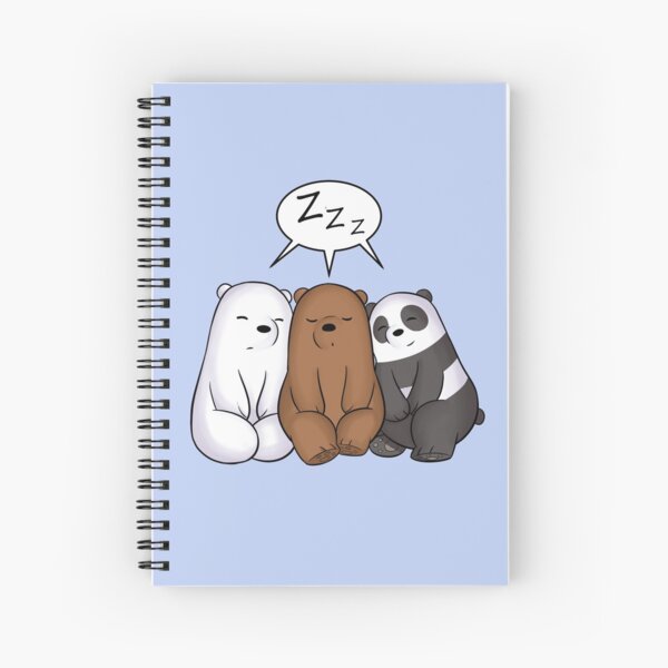 Osos dormidos Cuaderno de espiral