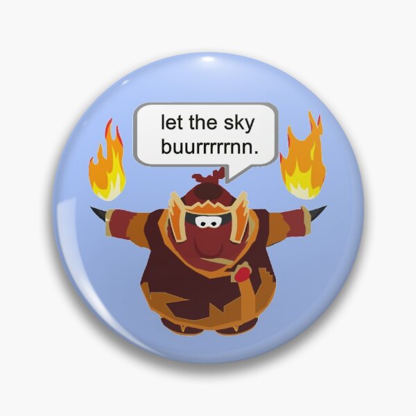 Item preview, Club Penguin Fire Ninja T Pose  designed and sold by Syzygies.