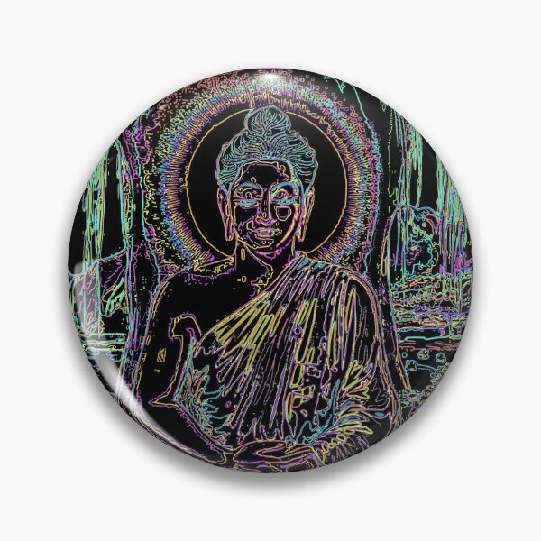 Item preview, Buddha Psychedelic Spiritual Buddhism Meditation designed and sold by h44k0n.