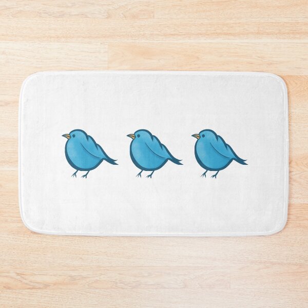 Item preview, 3 little blue birds designed and sold by ozdv.