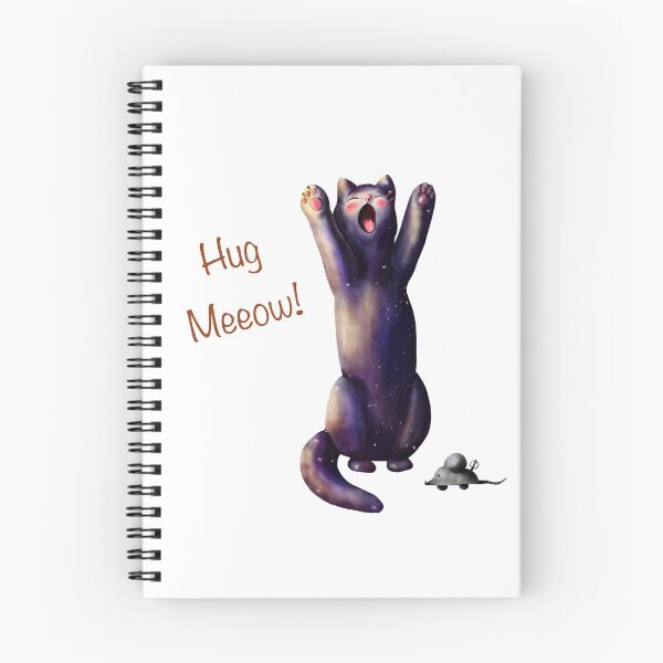 Item preview, Cute starry cat . Hug me. Mechanical mouse  designed and sold by Sitenkovamary.