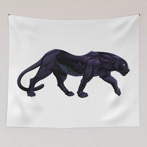 Item preview, Realistic Black Panther designed and sold by Vector Scout Lab.