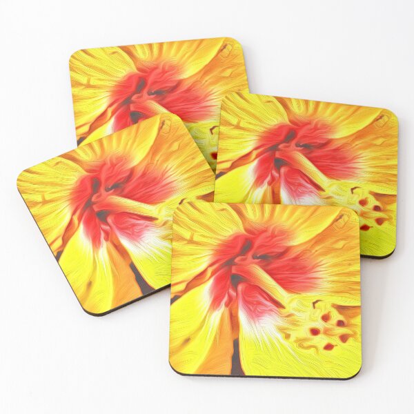 Item preview, Hibiscus in Yellow designed and sold by JAMMCREATIONS.