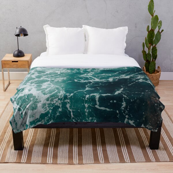 Item preview, Blue ocean waves designed and sold by Iryna Miller.