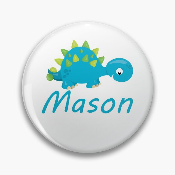 Item preview, Mason Dinosaur Dino for Boys Name Tag T-Shirts designed and sold by ToniaKroeger.