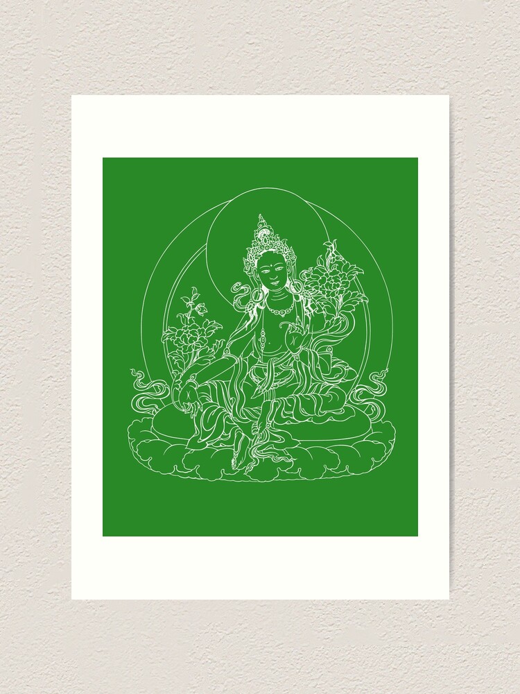 Green Tara Tibetan Buddhism Meditation Deity Mantra T Shirt Green Tara Tibetan Buddhism Meditation Deity Mantra T Shirt