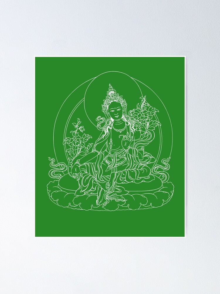Green Tara Tibetan Buddhism Meditation Deity Mantra T Shirt Green Tara Tibetan Buddhism Meditation Deity Mantra T Shirt