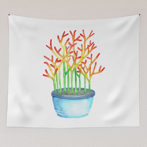 Item preview, Watercolour Pencil Tree designed and sold by Rebekah Melville.