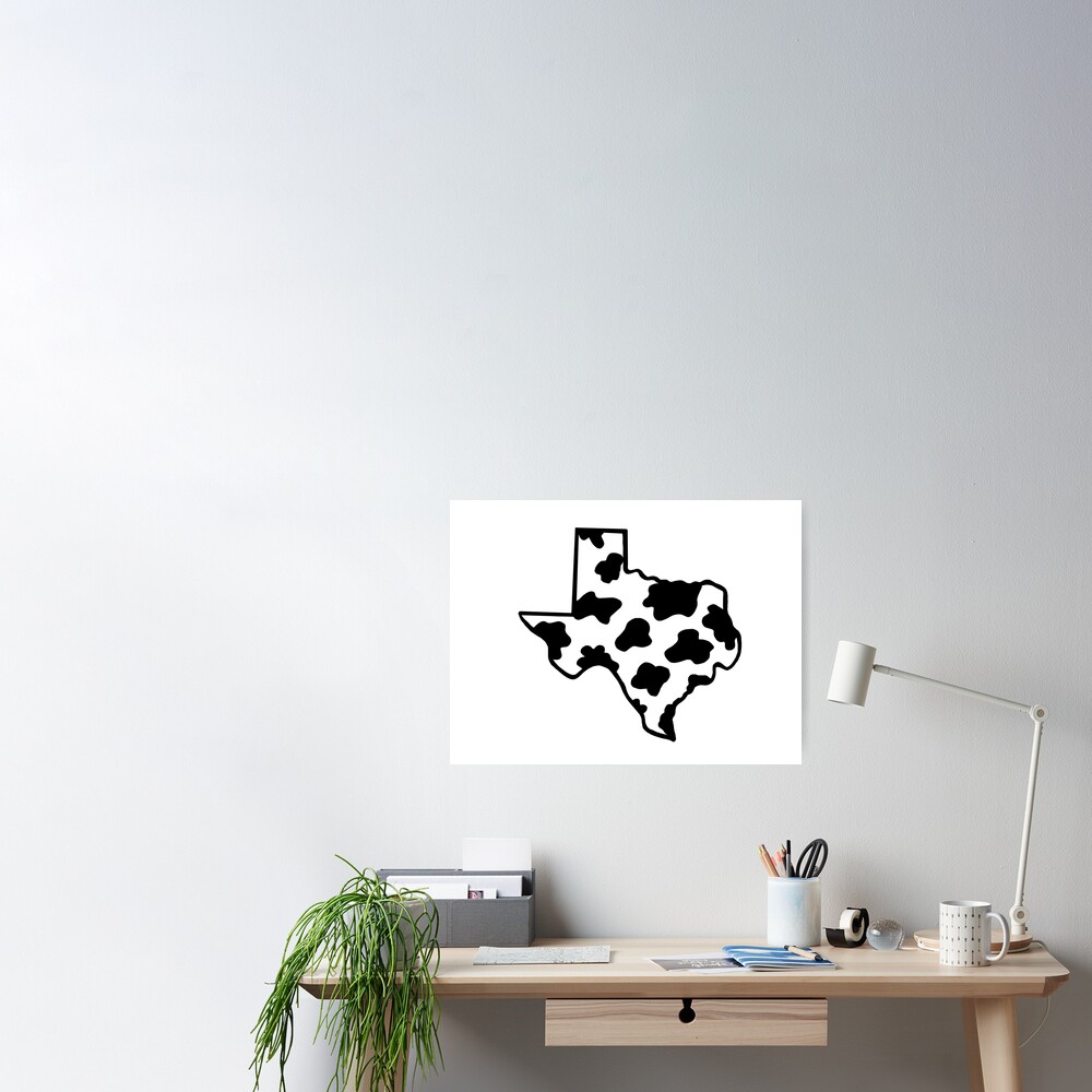 Cow print texas  Sticker for Sale by Breanaaortizz